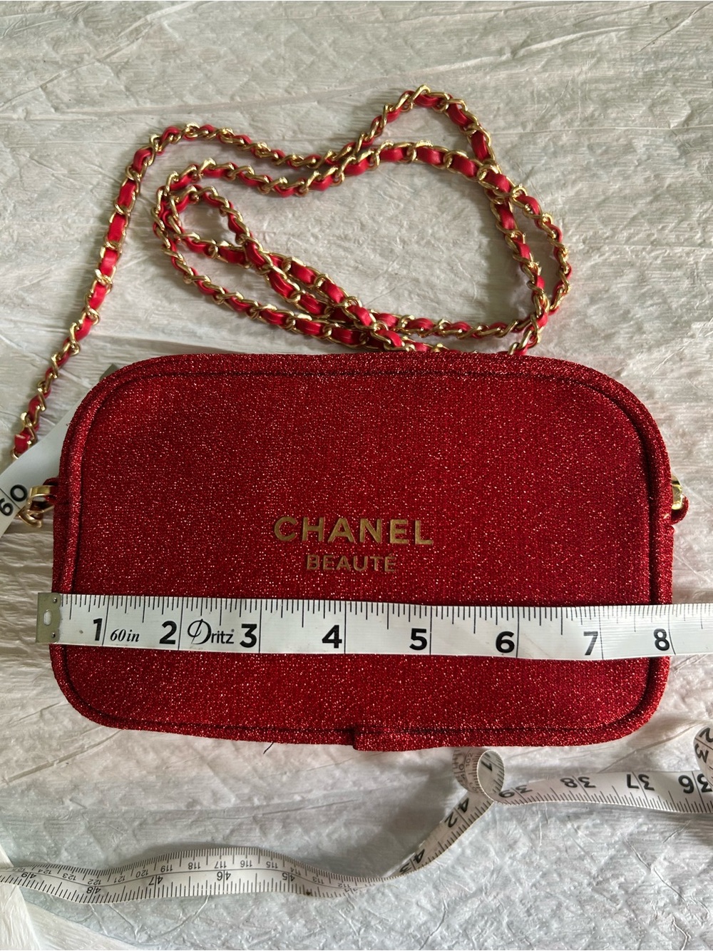 CHANEL Beaute Make Up bag GWP- Converted to Crossbody - Picture 7 of 8